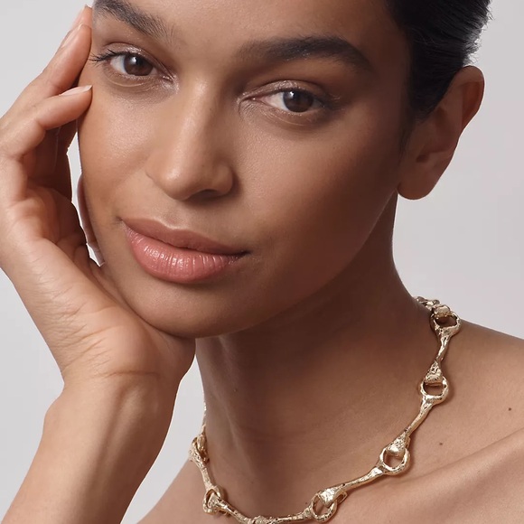 Anthropologie Horsebit Chain Necklace - Picture 2 of 2